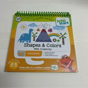 LeapFrog LeapStart Shapes & Colors With Creativity Book 2-5 years old